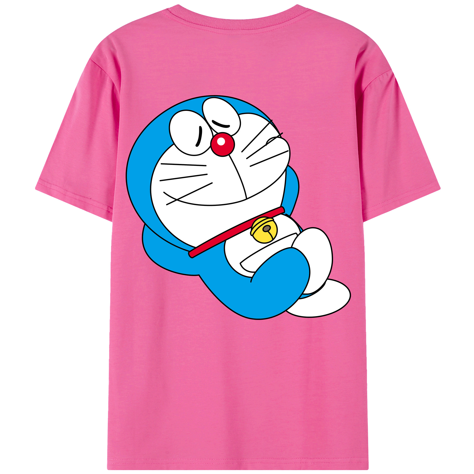 （画像用） ドラえもん Doraemon レディース半袖Tシャツ(バックプリント)